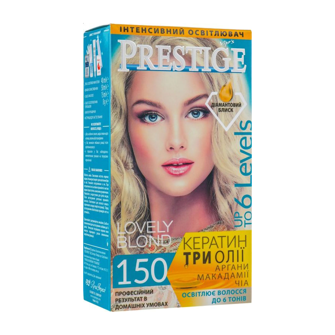 Інтенсивний освітлювач для волосся Vip's Prestige Lovely Blond 150, 100 мл