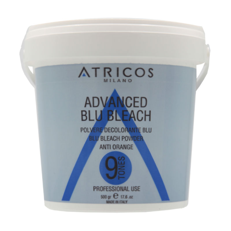 Освітлювач для волосся Atricos Milano Advanced Blu Bleach до 9 тонів, 500 г