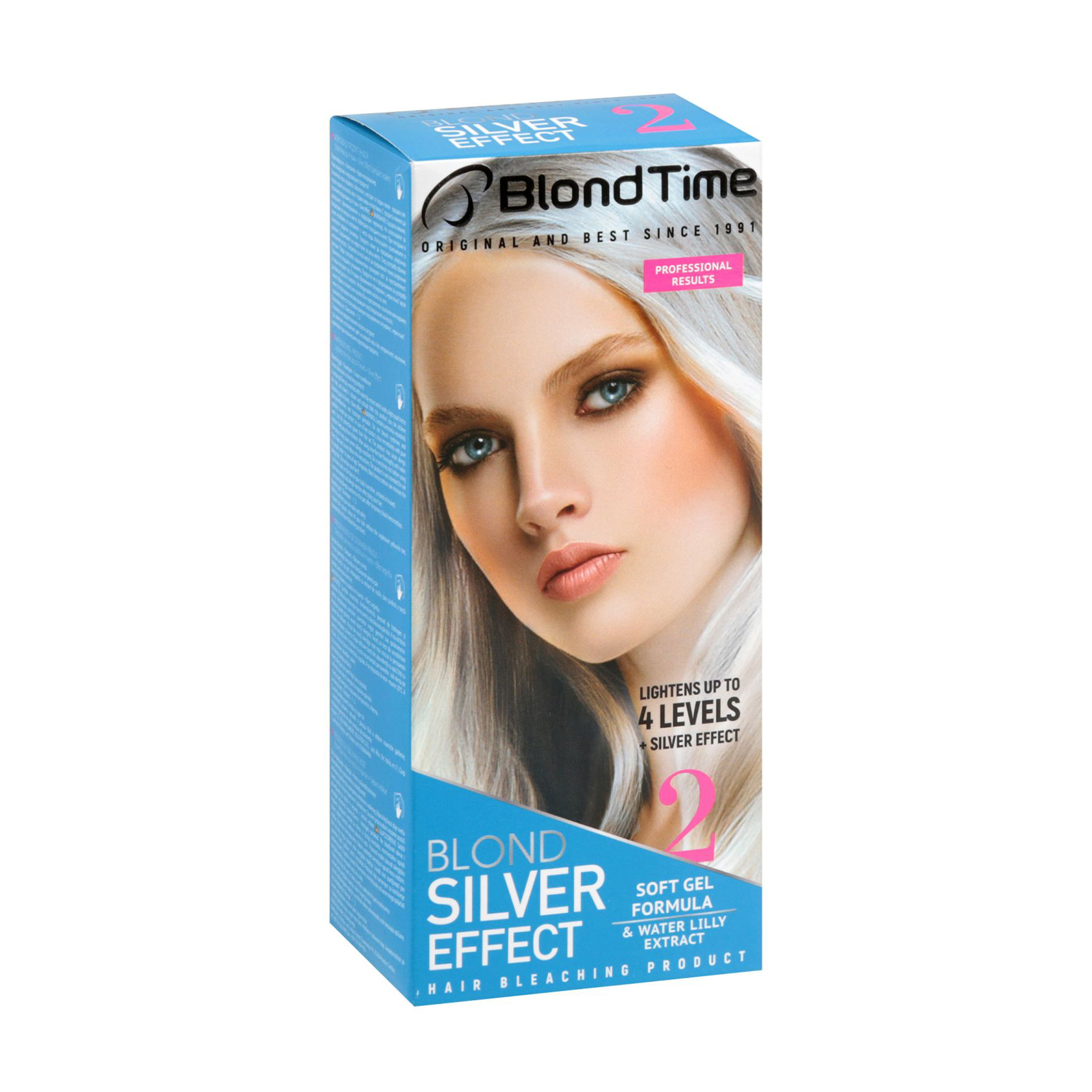 Освітлювач для волосся Blond Time Silver Effect Hair Bleaching Product, 135 мл